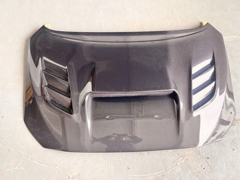 New for Impreza WRX S4 STI 2022-2025 VB Carbon Fiber Engine Cover Front Bonnet for Impreza WRX